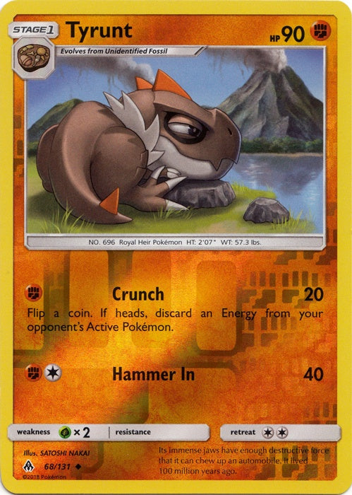 Tyrunt - 68/131 - Uncommon - Reverse Holo available at 401 Games Canada