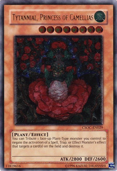 Tytannial, Princess of Camellias - CSOC-EN029 - Ultimate Rare - Unlimited available at 401 Games Canada