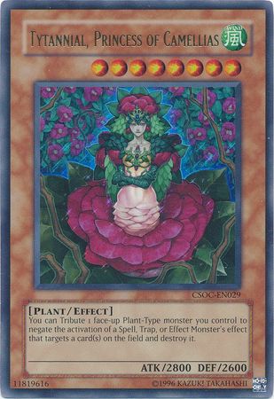 Tytannial, Princess of Camellias - CSOC-EN029 - Ultra Rare - Unlimited available at 401 Games Canada