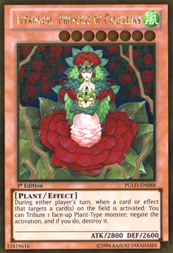 Tytannial, Princess of Camellias - PGLD-EN088 - Gold Rare - 1st Edition available at 401 Games Canada