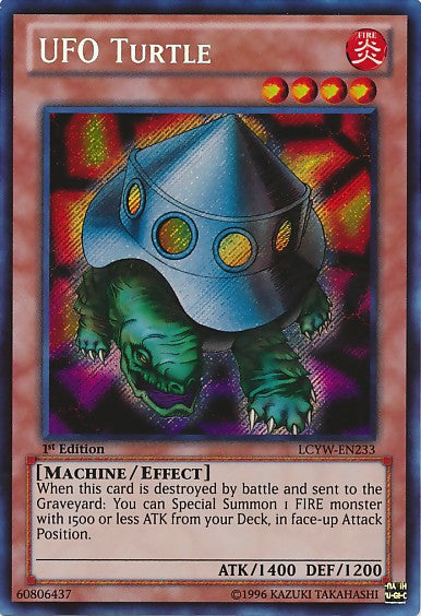 UFO Turtle - LCYW-EN233 - Secret Rare - 1st Edition available at 401 Games Canada