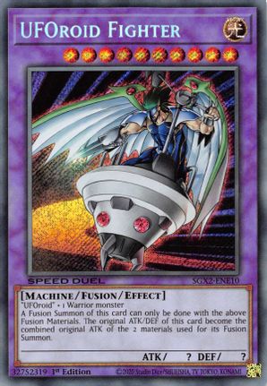 UFOroid Fighter (Secret Rare) - SGX2-ENE10 - Secret Rare - 1st Edition available at 401 Games Canada