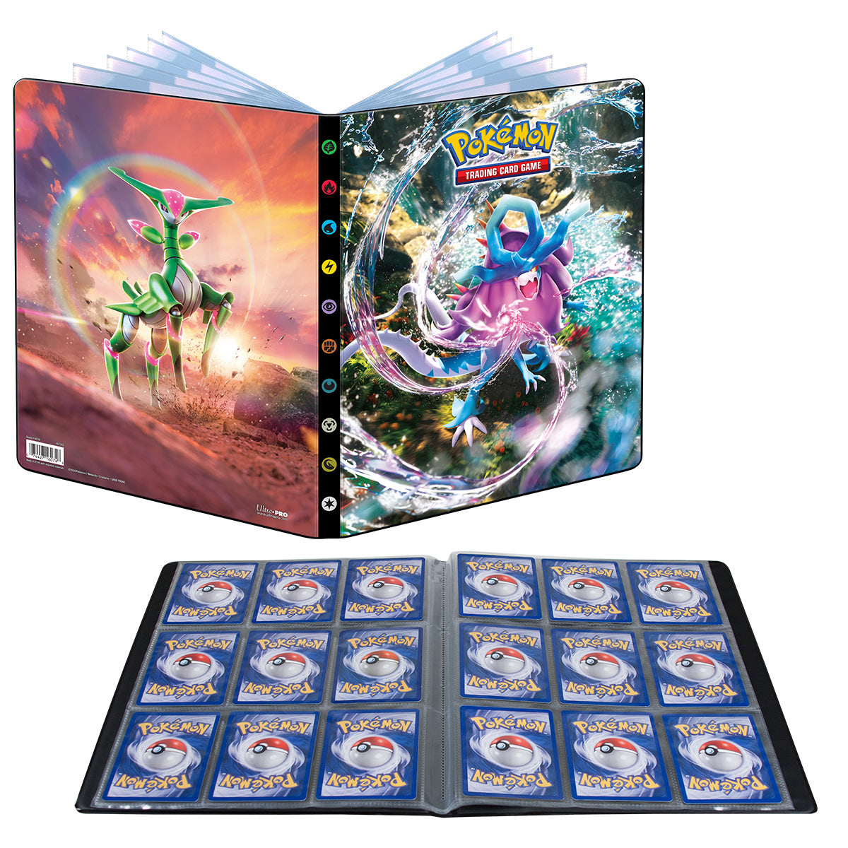 Pokemon Great Ball 9-Pocket Portfolio - Holds 90-180 Trading Cards, 10 Polypropylene Pages, Officially Licensed