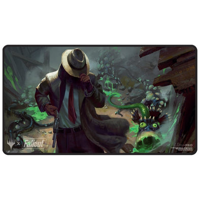 Ultra Pro - Playmat Black Stitched - MTG Fallout X