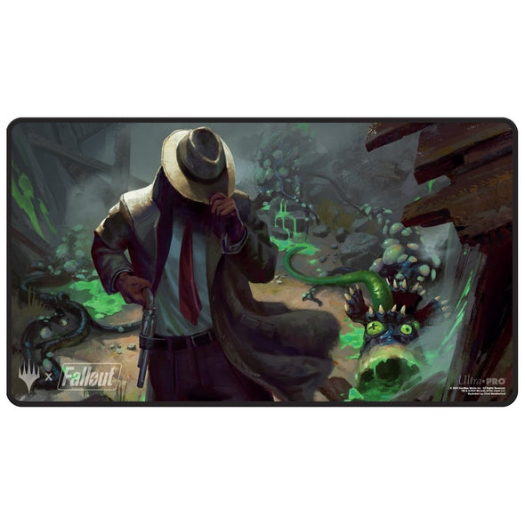 Ultra Pro - Playmat Black Stitched - MTG Fallout X