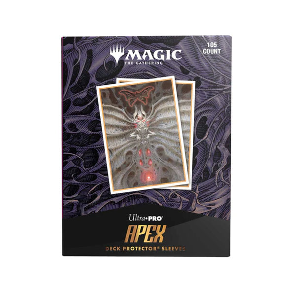 Ultra Pro - Apex Standard Card Sleeves 105ct - MTG Duskmourn Set Symbol