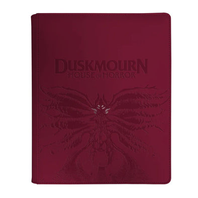 Ultra Pro - Binder Pro 9 Pocket Zipper PRO-Binder - MTG Duskmourn Set Symbol