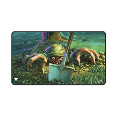 Ultra Pro - Playmat Black Stitched - MTG Duskmourn Guest Artist 1