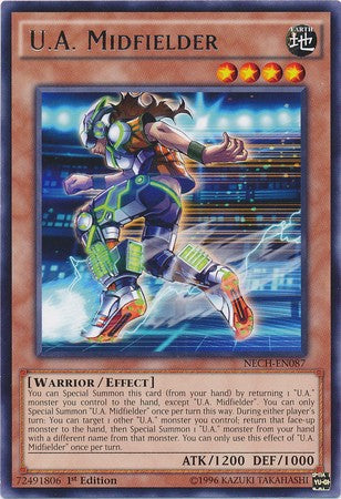 U.A. Midfielder - NECH-EN087 - Rare - 1st Edition available at 401 Games Canada
