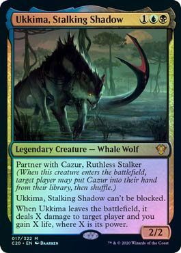 Ukkima, Stalking Shadow (Foil) (C20) available at 401 Games Canada