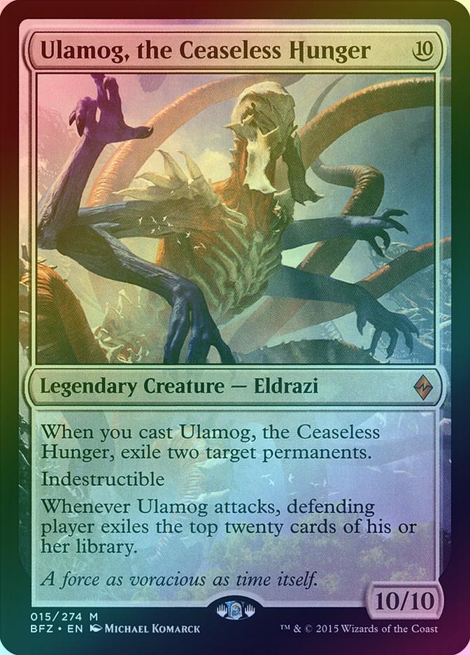 401 Games Canada - Ulamog, the Ceaseless Hunger (Foil) (BFZ)