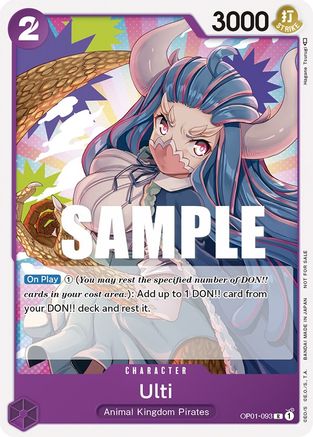 Ulti (Promotion Pack 2023) - OP01-093 - Promo available at 401 Games Canada