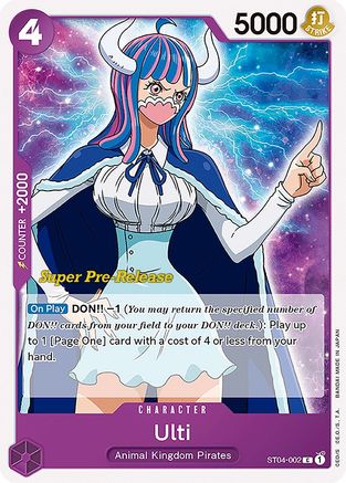 Ulti (Super Pre-Release) - ST04-002 - Common available at 401 Games Canada