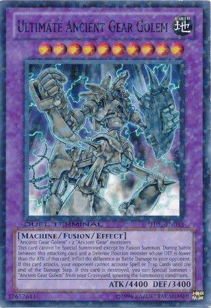 Ultimate Ancient Gear Golem - DT03-EN033 - Normal Parallel Rare available at 401 Games Canada