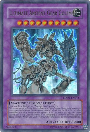 Ultimate Ancient Gear Golem - LODT-EN043 - Ultra Rare - Unlimited available at 401 Games Canada