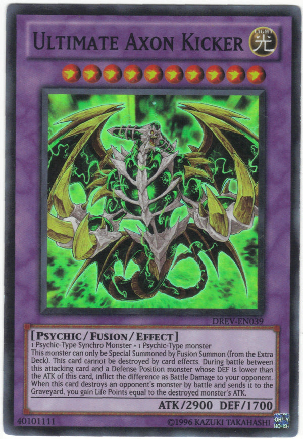 Ultimate Axon Kicker - DREV-EN039 - Super Rare - Unlimited available at 401 Games Canada