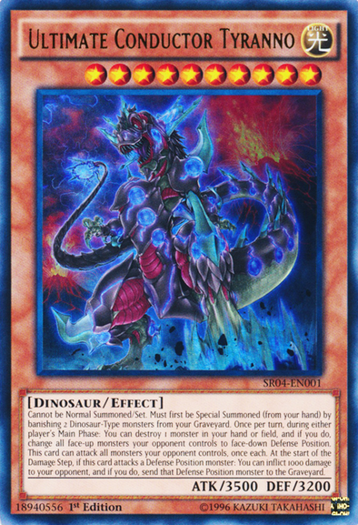 Ultimate Conductor Tyranno - SR04-EN001 - Ultra Rare - 1st Edition available at 401 Games Canada