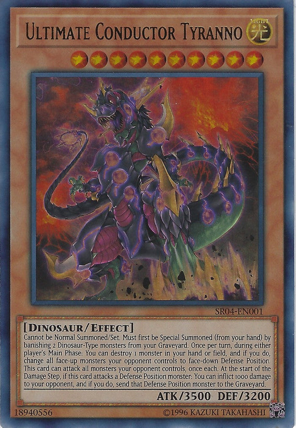 Ultimate Conductor Tyranno - SR04-EN001 - Ultra Rare - Unlimited available at 401 Games Canada