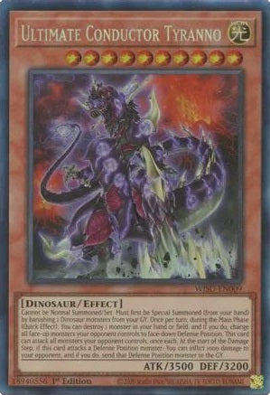 Ultimate Conductor Tyranno - WISU-EN009 - Collector's Rare - 1st Edition available at 401 Games Canada