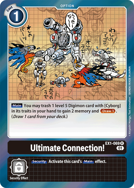 Ultimate Connection! - EX1-069 - Rare available at 401 Games Canada