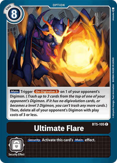 Ultimate Flare - BT5-105 - Common available at 401 Games Canada