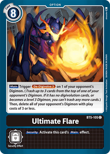 Ultimate Flare - BT5-105 - Common available at 401 Games Canada