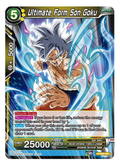 Ultimate Form Son Goku - P-059 - Common (Reprint) available at 401 Games Canada