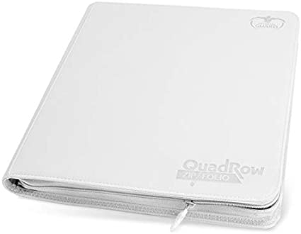 Ultimate Guard - QuadRow Zipfolio - White available at 401 Games Canada