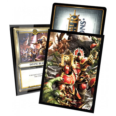 Ultimate Guard - Warhammer Age of Sigmar Artwork Sleeves - 40ct Chaos vs Destruction available at 401 Games Canada