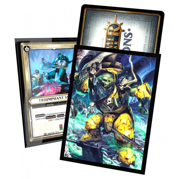 Ultimate Guard - Warhammer Age of Sigmar Artwork Sleeves - 40ct Destruction vs Death available at 401 Games Canada