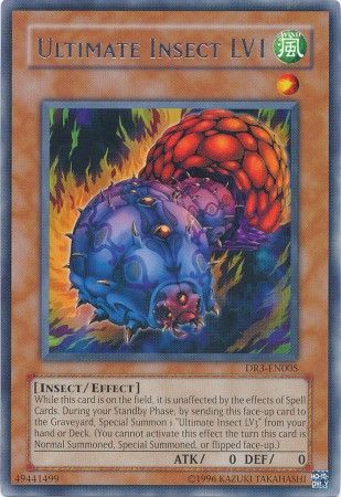 Ultimate Insect LV1 - DR3-EN005 - Rare available at 401 Games Canada