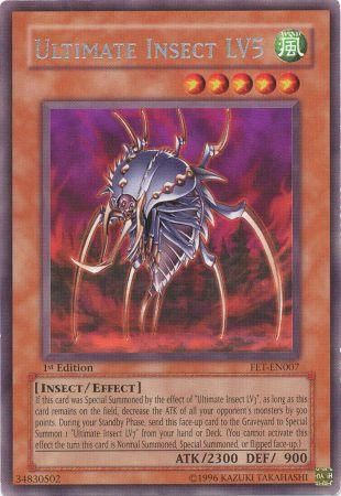 Ultimate Insect LV5 - FET-EN007 - Rare - 1st Edition available at 401 Games Canada