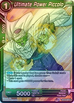 Ultimate Power Piccolo - BT10-069 - Common (FOIL) available at 401 Games Canada