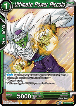 Ultimate Power Piccolo - BT10-069 - Common (Reprint) available at 401 Games Canada