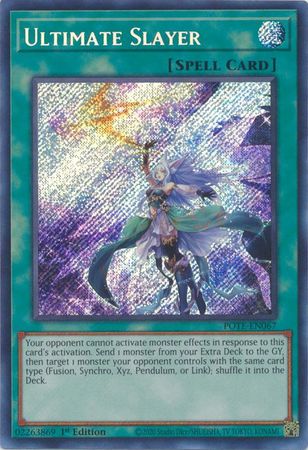 Ultimate Slayer - POTE-EN067 - Secret Rare - 1st Edition available at 401 Games Canada