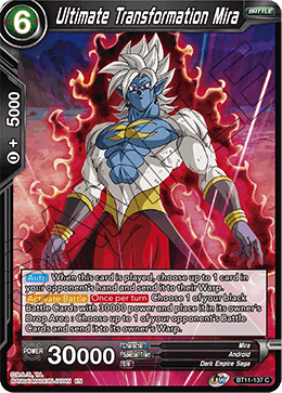 Ultimate Transformation Mira - BT11-137 - Common available at 401 Games Canada