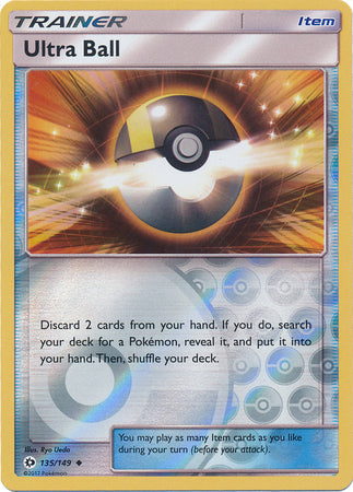 Ultra Ball - 135/149 - Uncommon - Reverse Holo available at 401 Games Canada