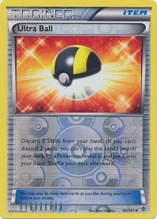 Ultra Ball - 90/101 - Uncommon - Reverse Holo available at 401 Games Canada