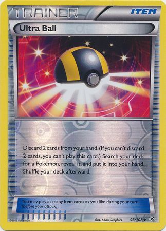 Ultra Ball - 93/108 - Uncommon - Reverse Holo available at 401 Games Canada