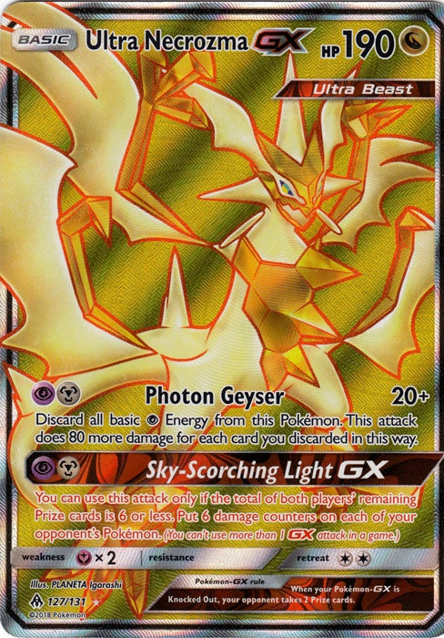 401 Games Canada - Ultra Necrozma GX - 127/131 - Full Art Ultra Rare
