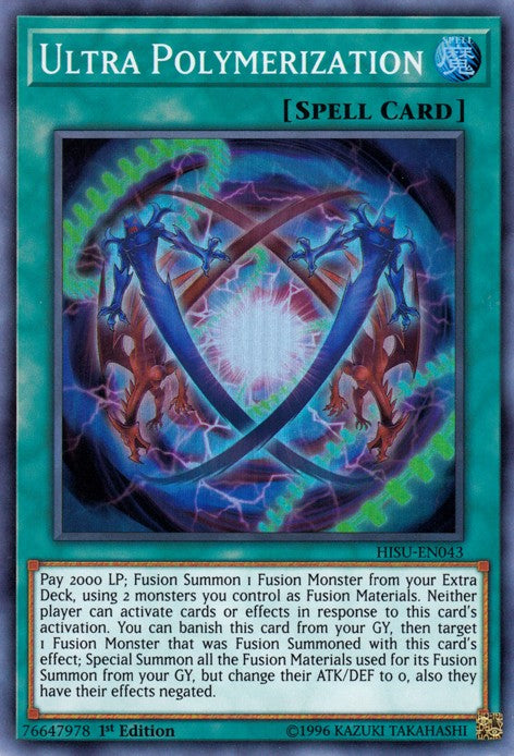 Ultra Polymerization - HISU-EN043 - Super Rare - 1st Edition available at 401 Games Canada