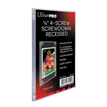 Ultra Pro - 1/4" - 4-Screw Screwdown Recessed available at 401 Games Canada