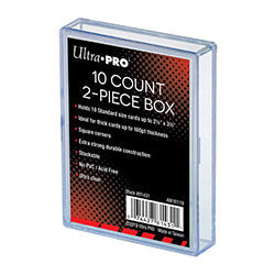 Ultra Pro - 2-Piece Card Storage Box - 10ct available at 401 Games Canada