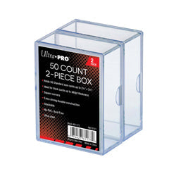 Ultra Pro - 2-Piece Card Storage Box - 50ct available at 401 Games Canada