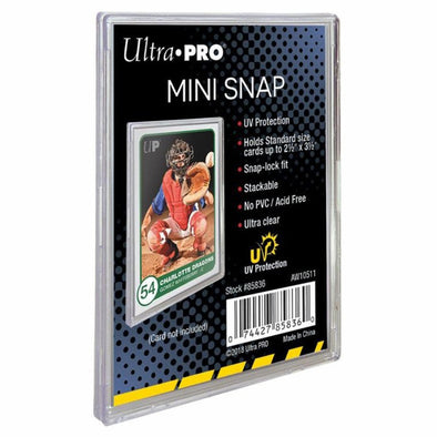 Ultra Pro - 2-Piece Card Storage Box - Mini Snap UV Protection available at 401 Games Canada