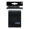 Ultra Pro - 3-Pack 15+ Card Box Pro - Various Colours available at 401 Games Canada