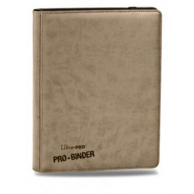 Ultra Pro - 9 Pocket Premium Pro Binder- Ivory White Leatherette available at 401 Games Canada