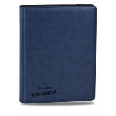 Ultra Pro - 9 Pocket Premium Pro Binder- Navy Leatherette available at 401 Games Canada