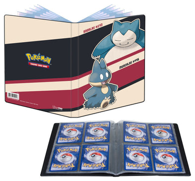 Ultra Pro - Binder 4 Pocket Portfolio - Pokemon - Snorlax and Munchlax available at 401 Games Canada