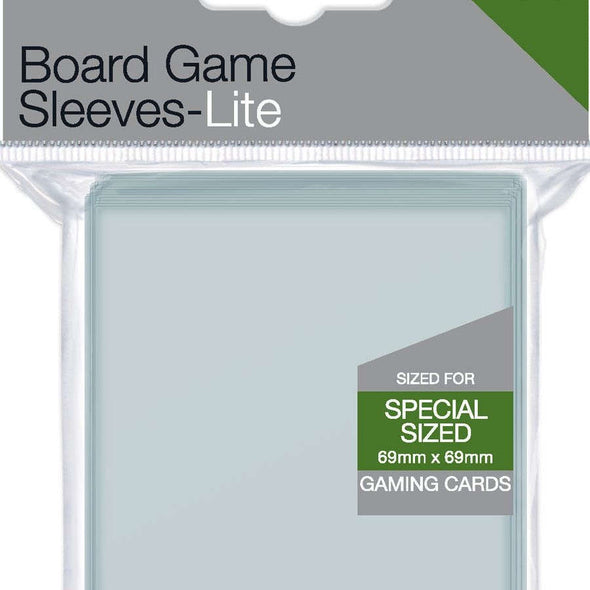 Ultra Pro - Board Game Lite Sleeves 100ct - Square Size - 69mm x 69mm available at 401 Games Canada